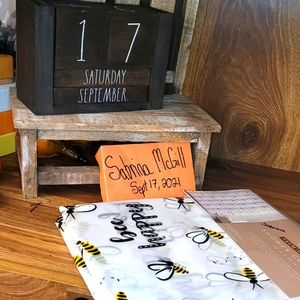 Bee Happy Shower Curtain